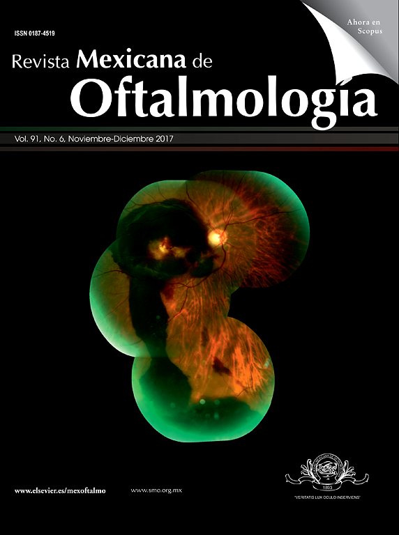 Go to journal home page - Revista Mexicana de Oftalmología